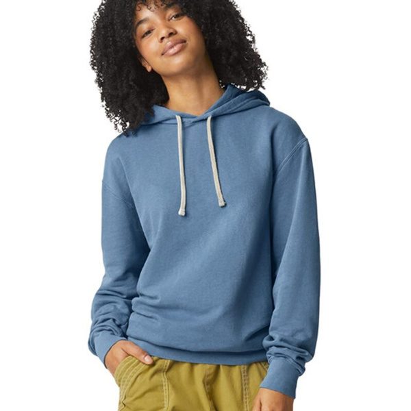 Unisex Garment-Dyed Lightweight Hooded Sweatshirt Thumbnail