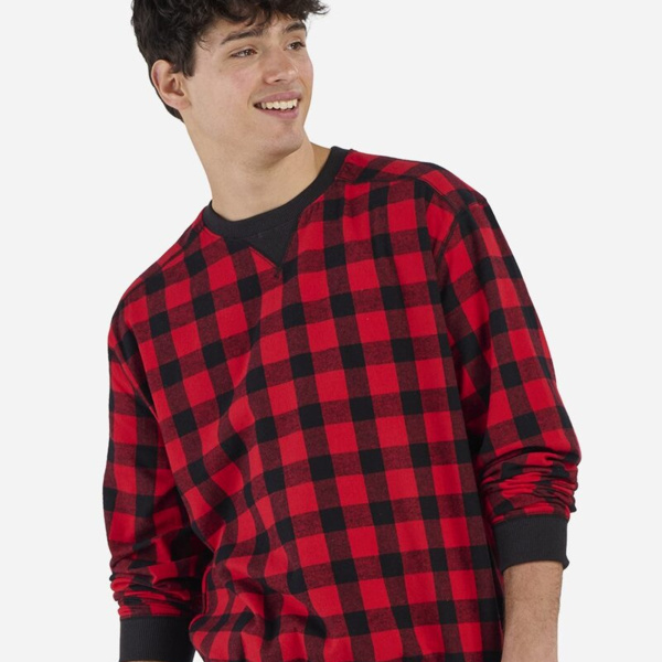 Unisex Flannel Pullover Thumbnail