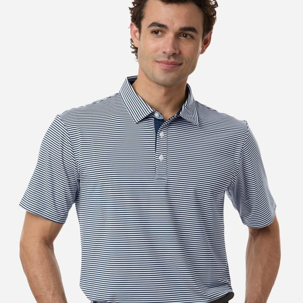 Men's Smith Striped Polo Thumbnail