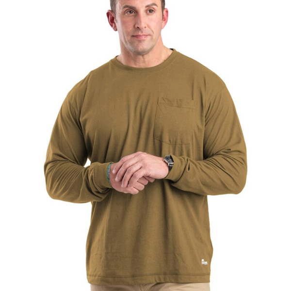 Men's Performance Long Sleeve Pocket T-Shirt Thumbnail