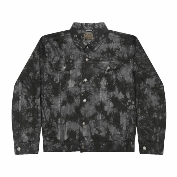 Unisex Tie-Dyed Denim Jacket Thumbnail