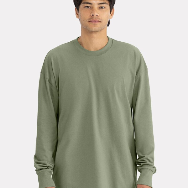 Unisex Heavyweight Long Sleeve Tee Thumbnail