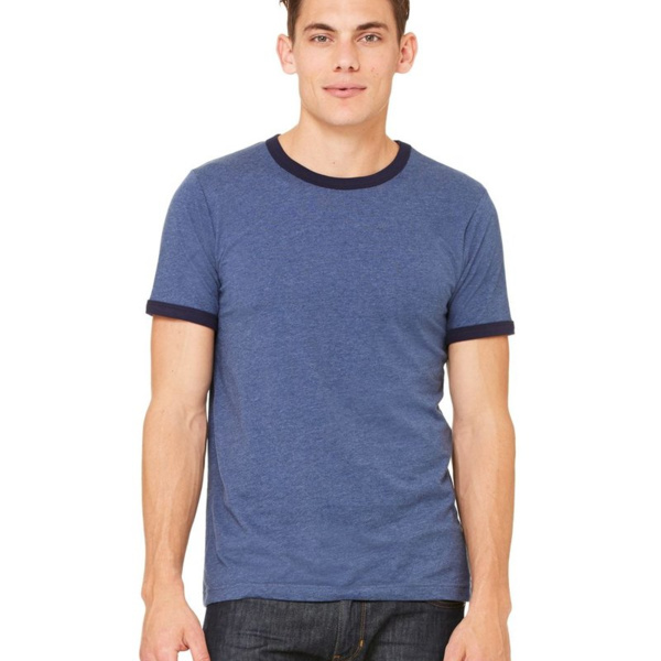 Men's Jersey Heather Ringer Tee Thumbnail