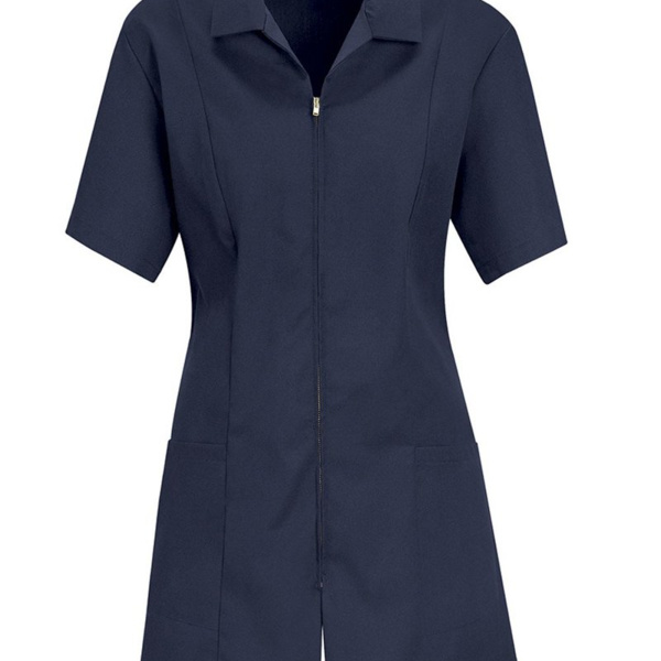 Women's Zip Front Smock Thumbnail