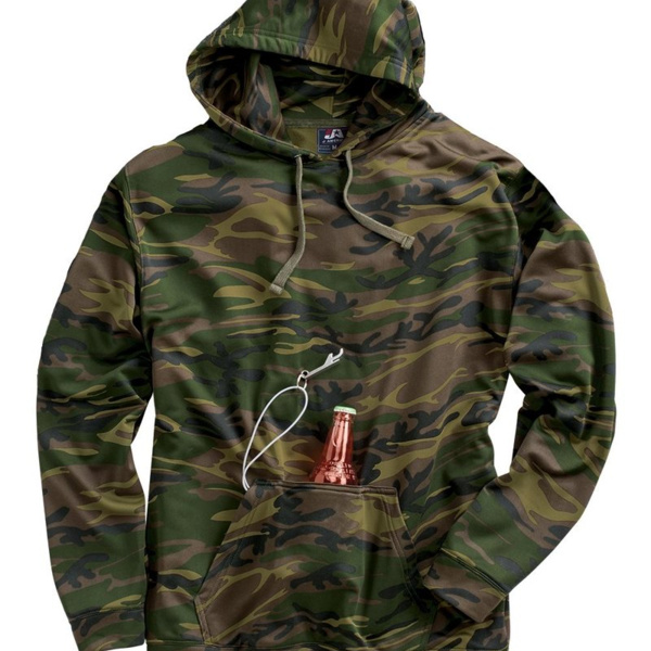 Men's Polyester Tailgate Hooded Sweatshirt Thumbnail