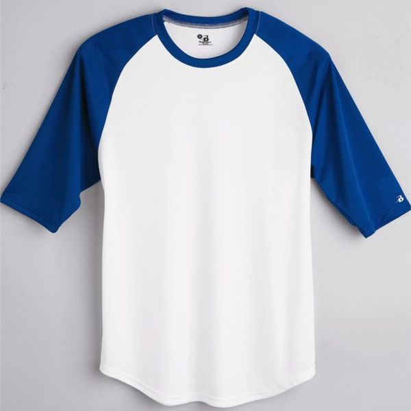 Youth B-Core Three-Quarter Sleeve Baseball T-Shirt Thumbnail
