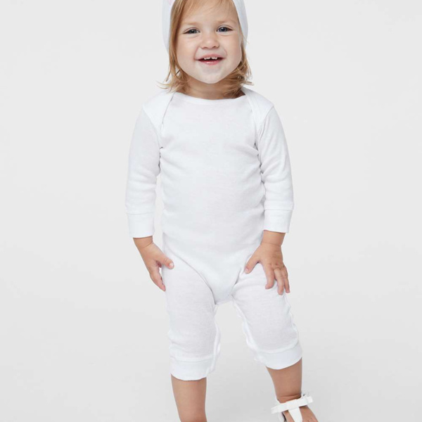 Infant Long Legged Baby Rib Bodysuit Thumbnail