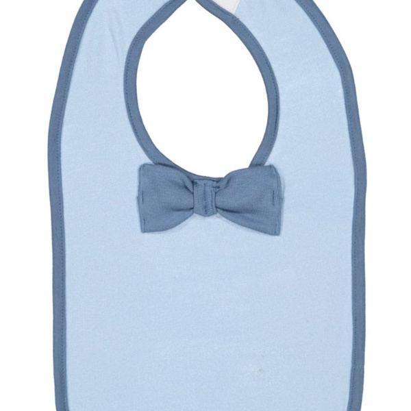 Infant Baby Rib Bow Tie Bib Thumbnail