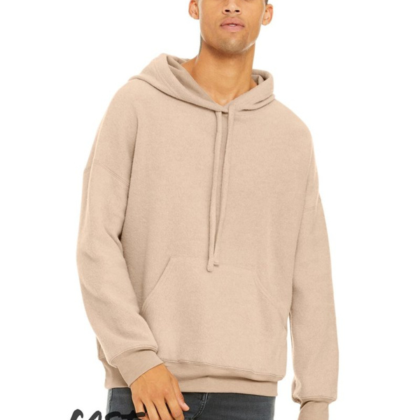 Unisex FWD Fashion Sueded Fleece Hoodie Sweatshirt Thumbnail